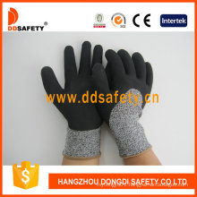 Cut Resistance Glove Foam Latex Coating Safety Gloves Dcr430